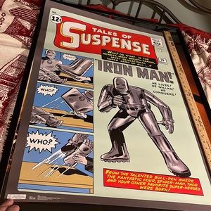 Tales Of Suspense #39 Cover Poster - Iron Man - 24” X 36”